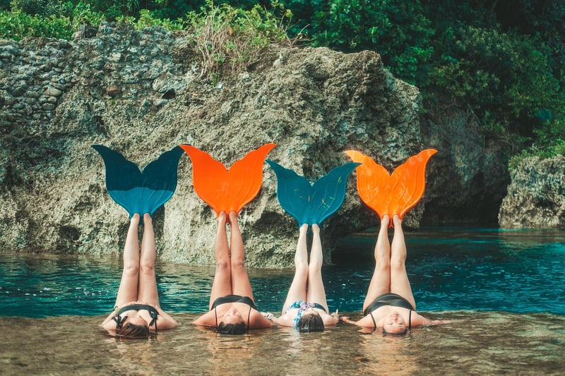 Mermaid Seashell Planter